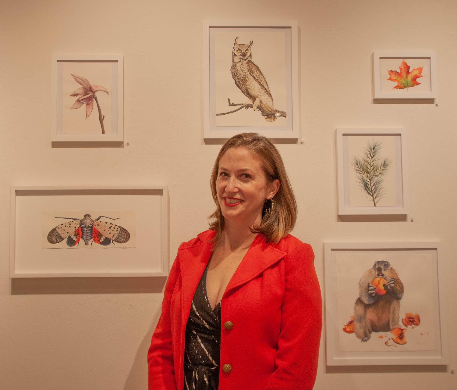 “We don’t always get to choose our neighbors,” artist Allison Maletz said. “We try our best to adapt to them. We label species as invasive and non-native, but isn’t that what we are to them?”..